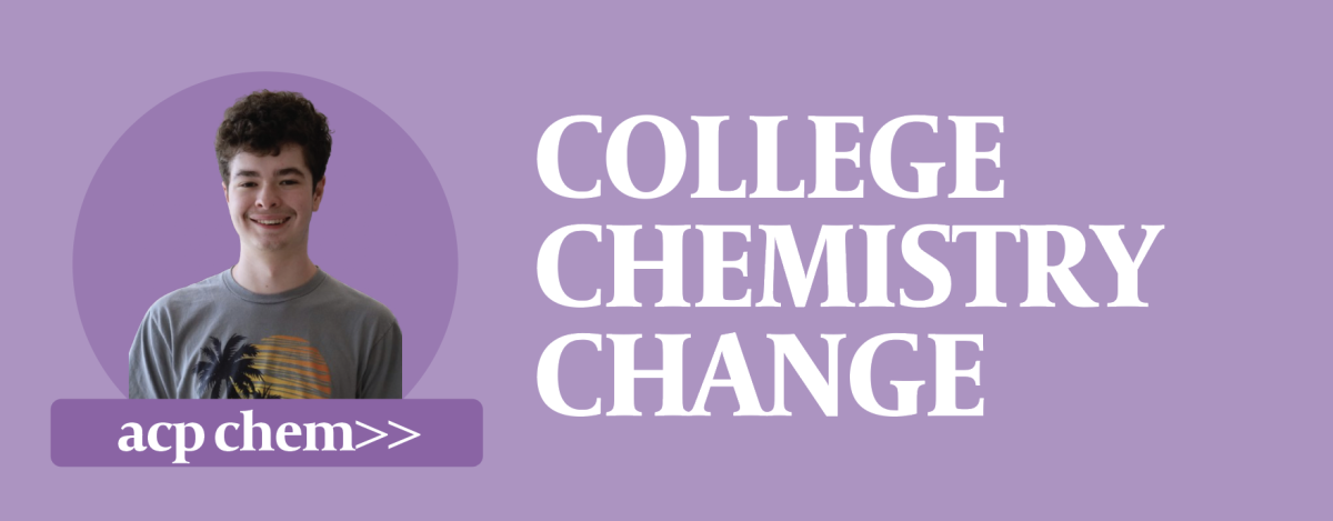 Benefits outweigh drawbacks with new ACP Chemistry course